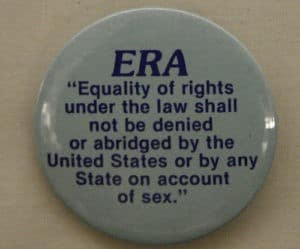 It’s time to see the ERA amended to the Constitution.